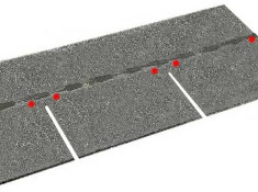 cut open for ridge vent