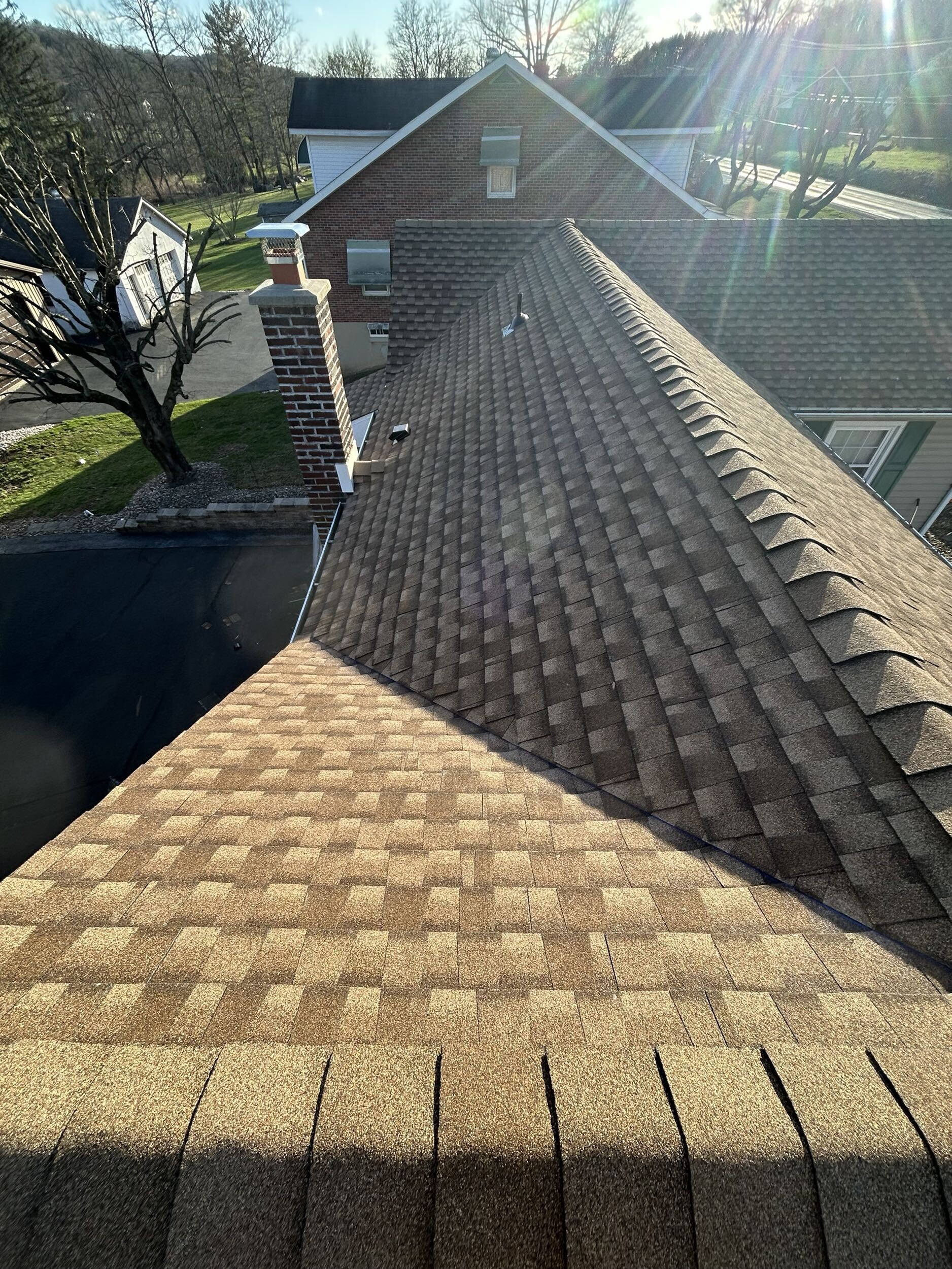 Photo chimney cricket installation Schuylkill-haven, PA